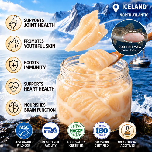 Icelandic Cod Fish Maw – Nourish Your Body, Support Your Active Lifestyle