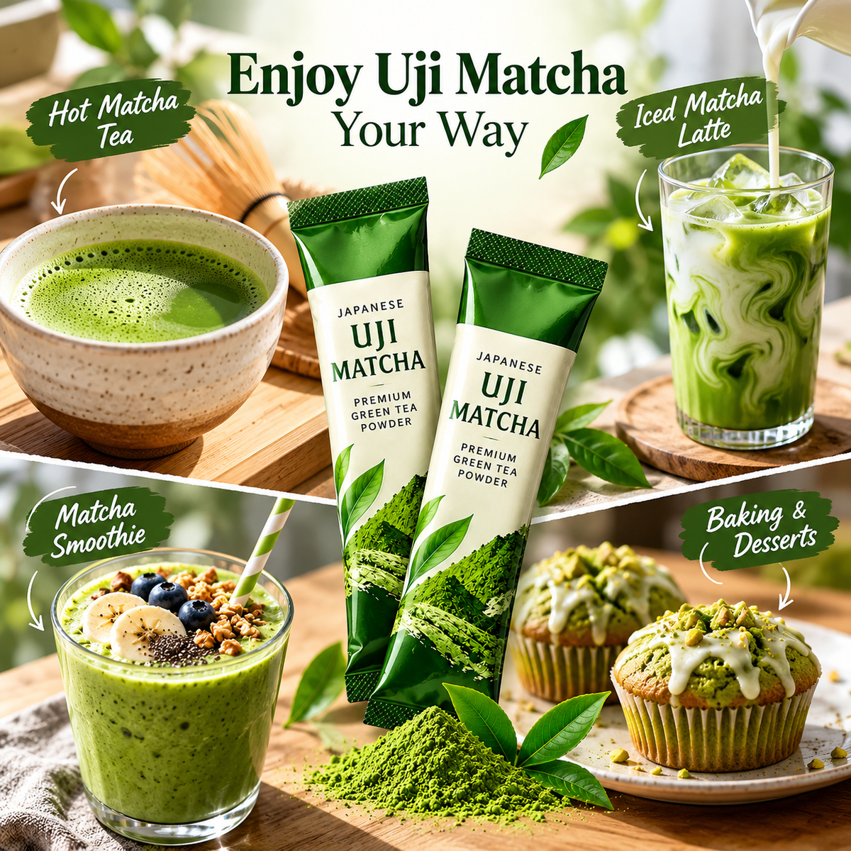 Japanese premium matcha